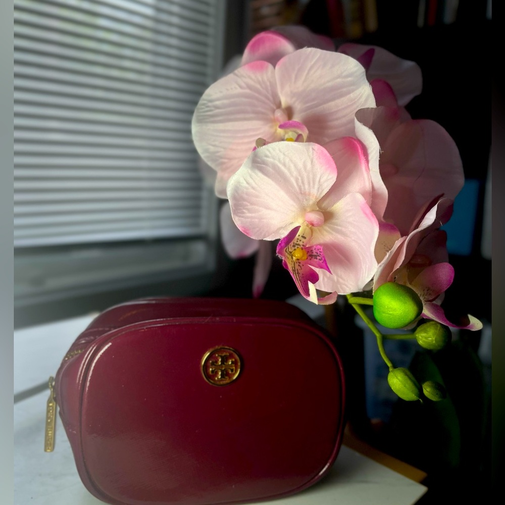 Tory Burch cosmetic bag